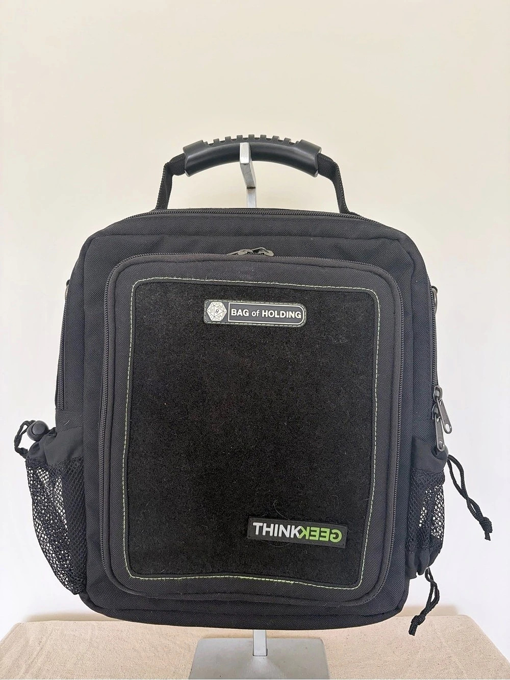 ThinkGeek Bag of Holding Con-Survival Edition Backpack Messenger Black his
